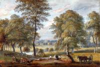 Paul Sandby - Foresters In Windsor Great Park
